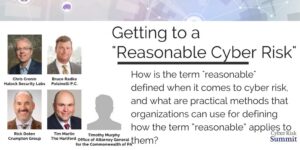 Netdiligence Reasonable Security HALOCK Chris Cronin Reasonable Security