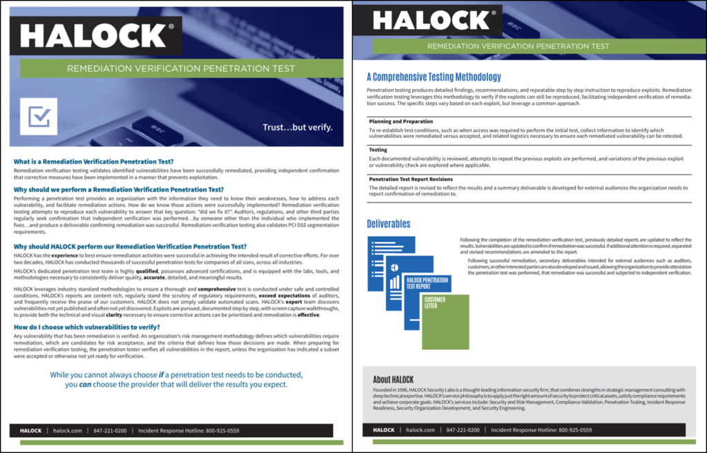 Pen Testing services remediation testing