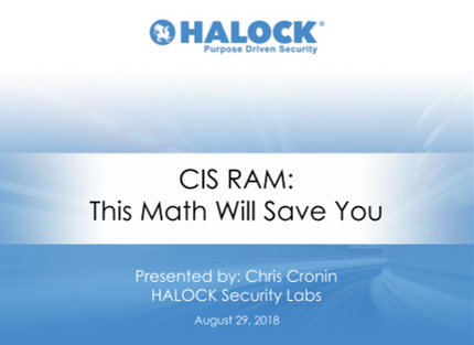 CIS RAM DoCRA Reasonable Risk Reasonable CIS RAM Duty of Care Risk Analysis DoCRA