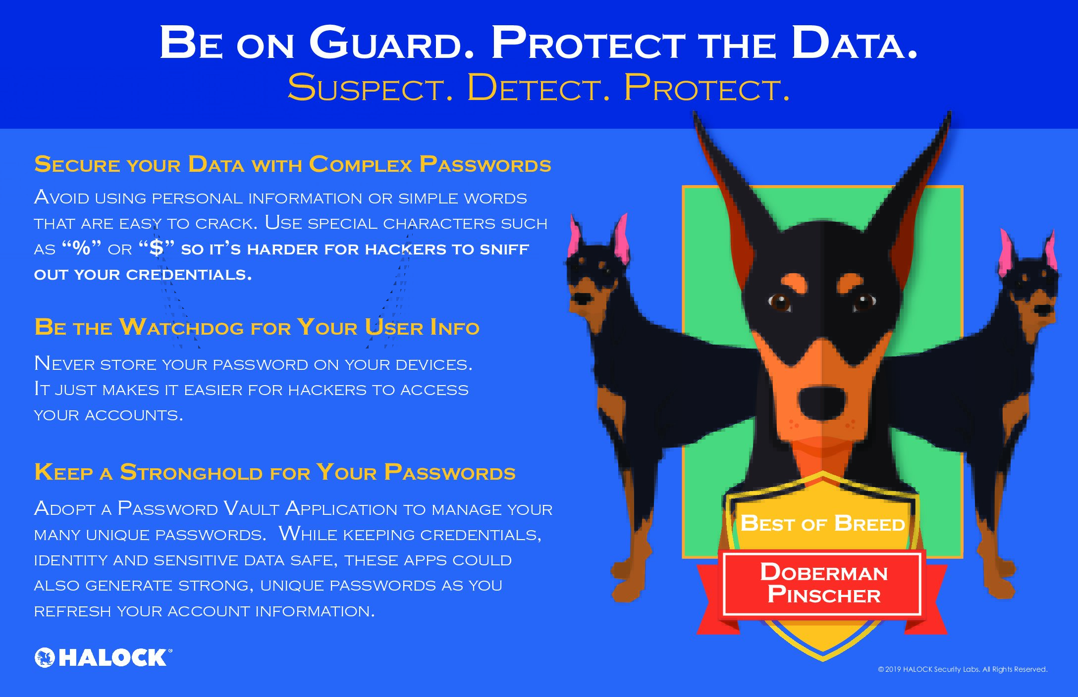 Cyber Security Dog Doberman Security Doberman