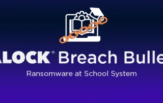 Ransomware breach